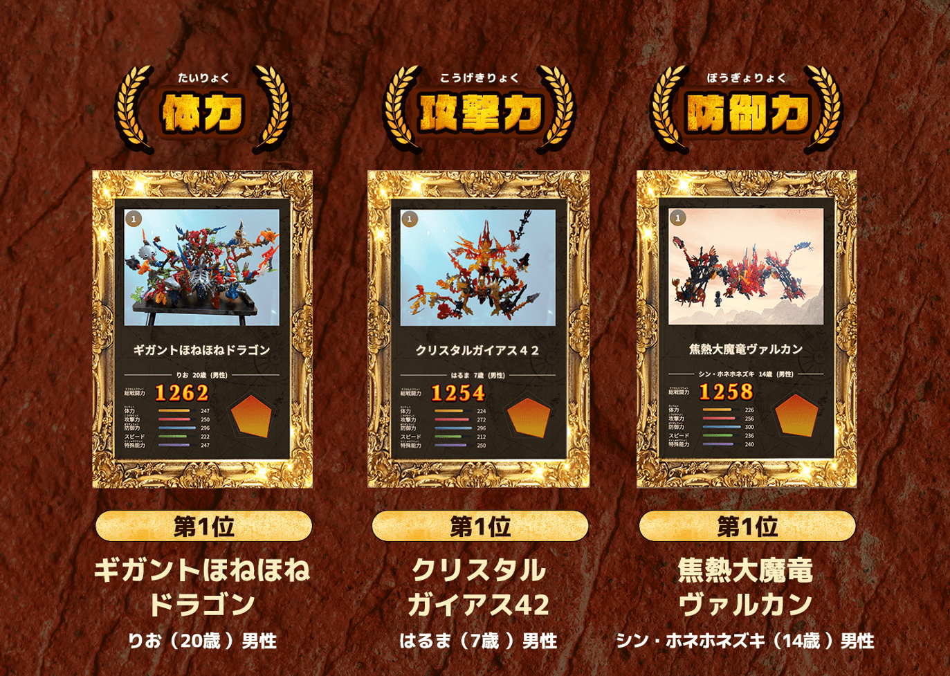 結果発表